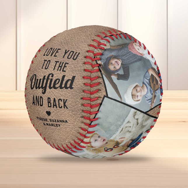 Outfield-Kinder-Fotocollage Baseball (Von Creator hochgeladen)