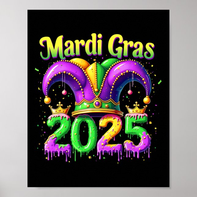 Outfits for Men Mardi Gras 2025 Women 1 Poster (Vorne)