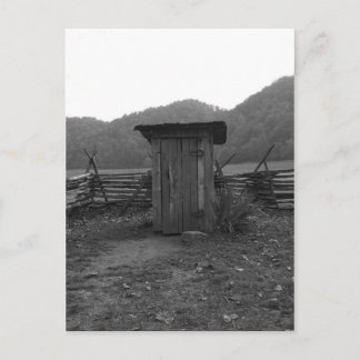 Outhouse Postkarte