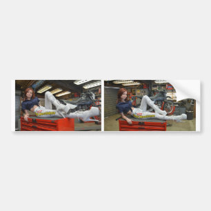 Outil Girl Holley Tool Box stickers 2020