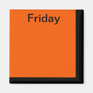 Outil Visual Calendrier Magnet du Jour de la semai