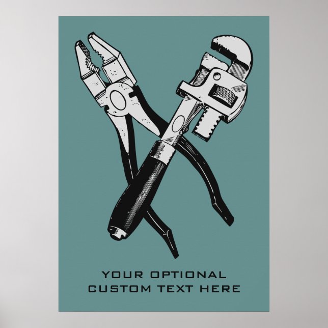 OUTILS couleur personnalisée et affiche de texte (Devant)