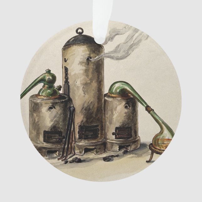 Outils d'alchimie du bouillonnement et de la conde (devant)