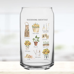 Outils de jardinage à l'aquarelle Jardin de tourne