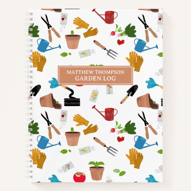 Outils de jardinage Plante jardinier journal de l' (Devant)