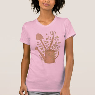 Outils de jardinage T-shirt mini pour femmes