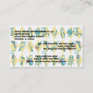 OUTILS DES CARTES DE VISITE COMMERCIAUX