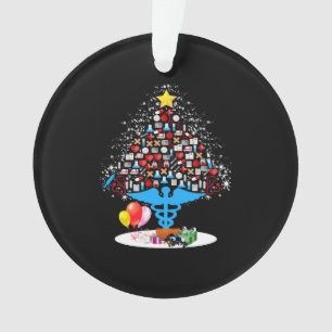 Outils Médicales Arbre de Noël Funny Nurse Noël