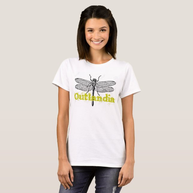 Outlandia - T-shirt de diamètre (Devant entier)