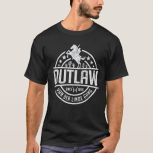 Outlaw Dutchs Gang Red Horse & Cowboy-Abenteuer T-Shirt