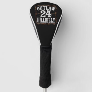 Outlaw Hillbilly 2024 Western Trump Vance 2024 Golf Headcover