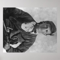 Outlaw Jesse James Portrait Fotograf