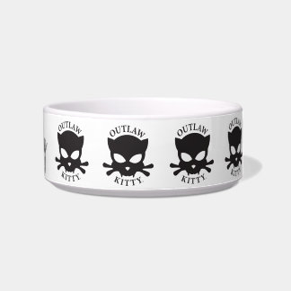 Outlaw Kitty Food Bowl Napf