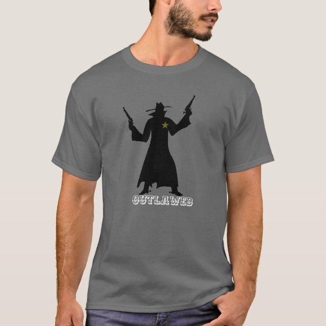 Outlaw-Tee-Hemd T-Shirt (Vorderseite)