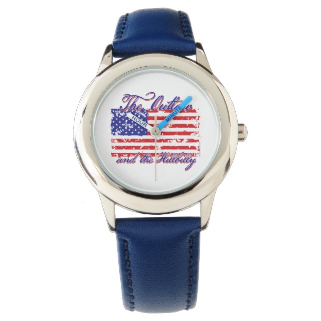 Outlaw und Hillbilly Armbanduhr (Vorderseite)