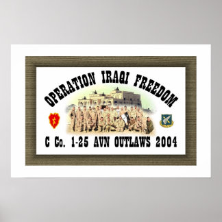 OUTLAWS 1-25 AVN POSTER