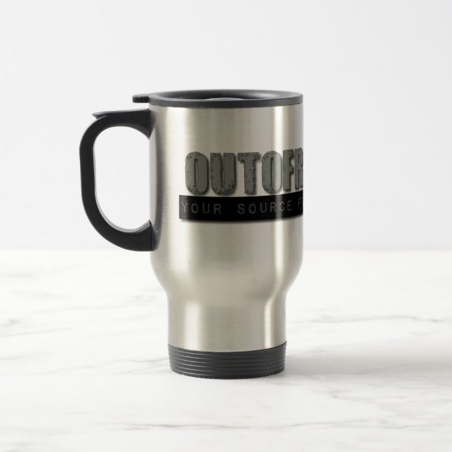 OutOfRegs rostfreier Stahl-Tasse Reisebecher (Links)