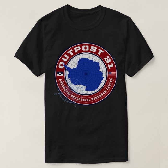 Outpost T-Shirt (Design vorne)