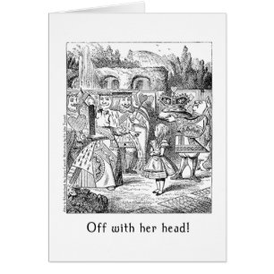 Outre de avec sa tête ! Alice dans l'art du pays