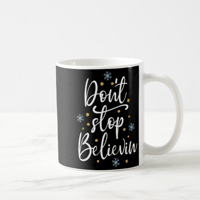 Outstading For Melanin Don't Stop Believing - Men' Kaffeetasse (Rechts)