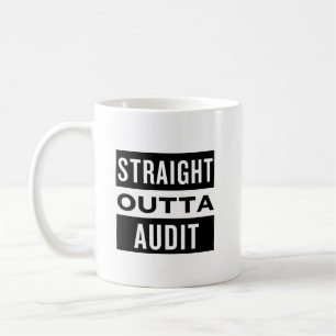 Outta Audit-Tasse Kaffeetasse