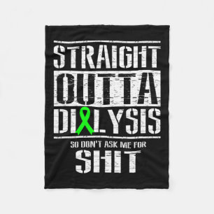 Outta Dialysis Frage mir Blatt Patientenspass Fleecedecke