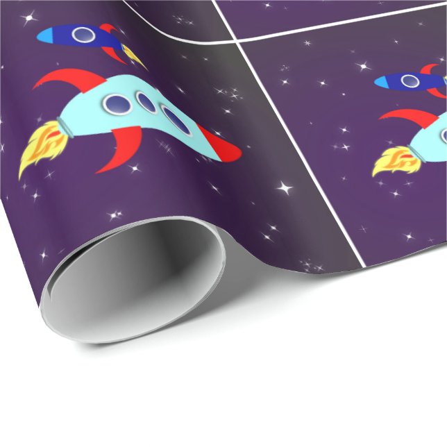 Outta Diese Welt!Junge Geschenkpapier (Rolleneckpunkt)