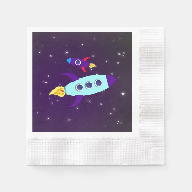 Outta Diese Welt! Mädchen Serviette (Vorderseite)