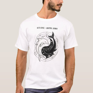 OUTTA Dolphin — Kosmisches T-Shirt