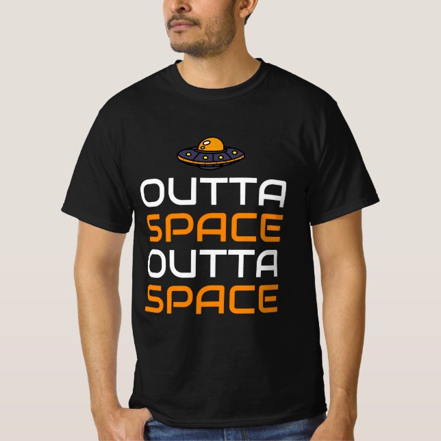 Outta Space UFO Graphic T-Shirt (Vorderseite)