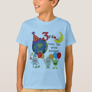 Outta This World 3rd Birthday T-shirts et cadeaux