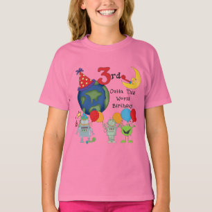 Outta This World 3rd Birthday T-shirts et cadeaux