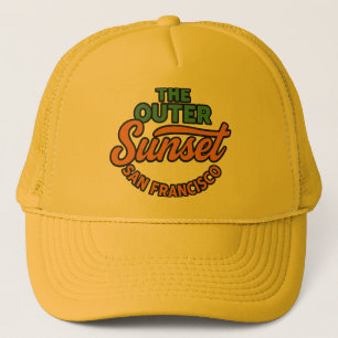 Oututer Sunset Trucker Hat Truckerkappe