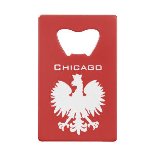 Ouverture de bouteille d'aigle polonais de Chicago