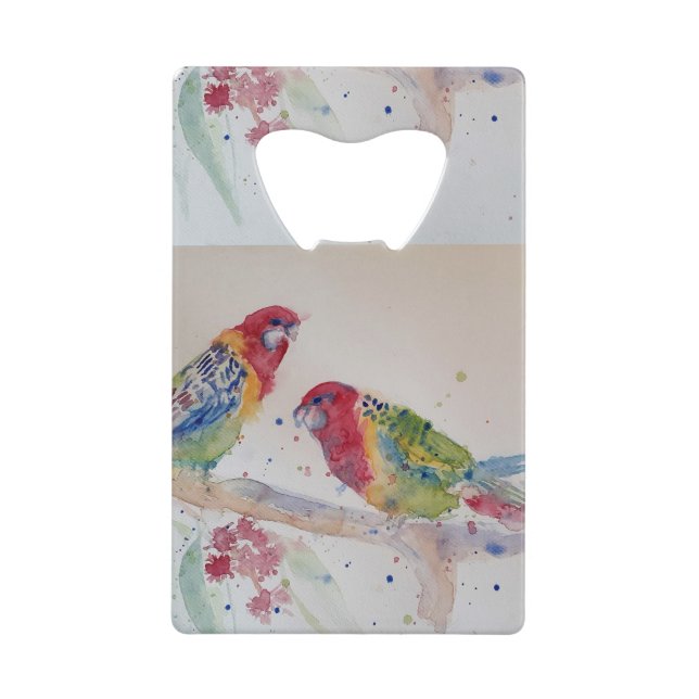 Ouverture de bouteille d'aquarelle rouge Rosella P (Devant)