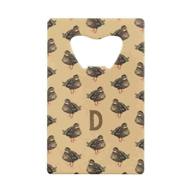 Ouverture de bouteille de canard (Dos)