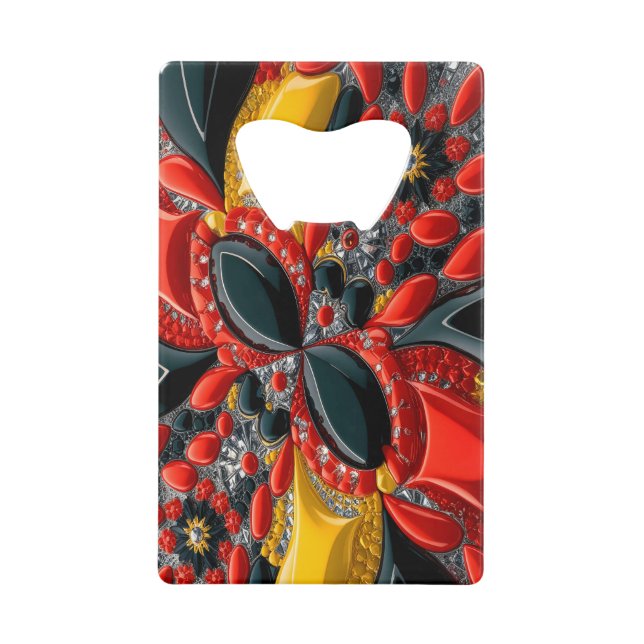 Ouverture de bouteille en acier avec couleurs Alle (Devant)