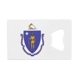 Ouverture de bouteille en acier avec drapeau Massa