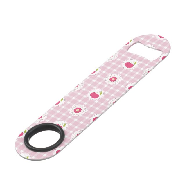Ouverture de la bouteille de pique-nique cerise (Dos Angle)