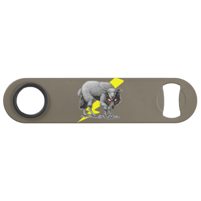 Ouverture de la bouteille de vêtement du mouton (Devant (Horizontal))