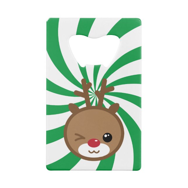 Ouverture de la bouteille Kawaii Reindeer (Dos)