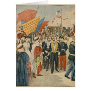 Ouverture du chemin de fer de Saida en Algérie