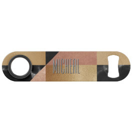 Ouvrage en métal moderne et en marbre