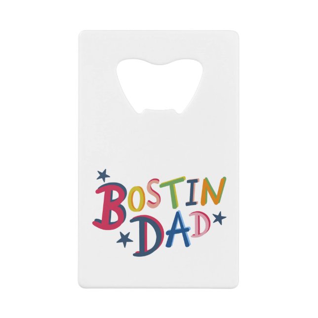 Ouvrage personnalisé Bostin Papa Bottle (Devant)