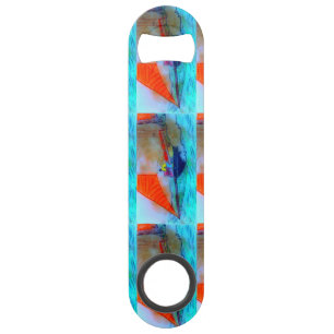 ouvre-bouteille à voile rouge