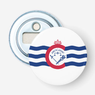 Ouvre-bouteille avec drapeau de Cincinnati, Ohio