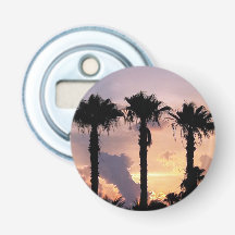 Ouvre-bouteille Coucher de soleil au palmier – Acc