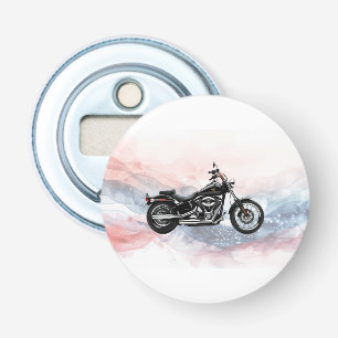 Ouvre-bouteille de moto Twin-Cam Patriote Hawg Her