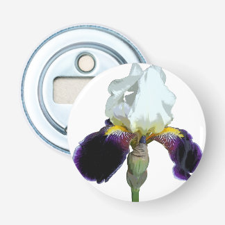 Ouvre-bouteille Iris Violet et Blanc