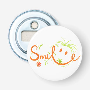 Ouvre-bouteille Ligne artistique de pinceau Smil